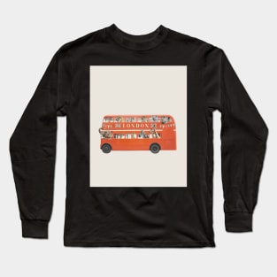 London travel bus tour Animal adventures Long Sleeve T-Shirt